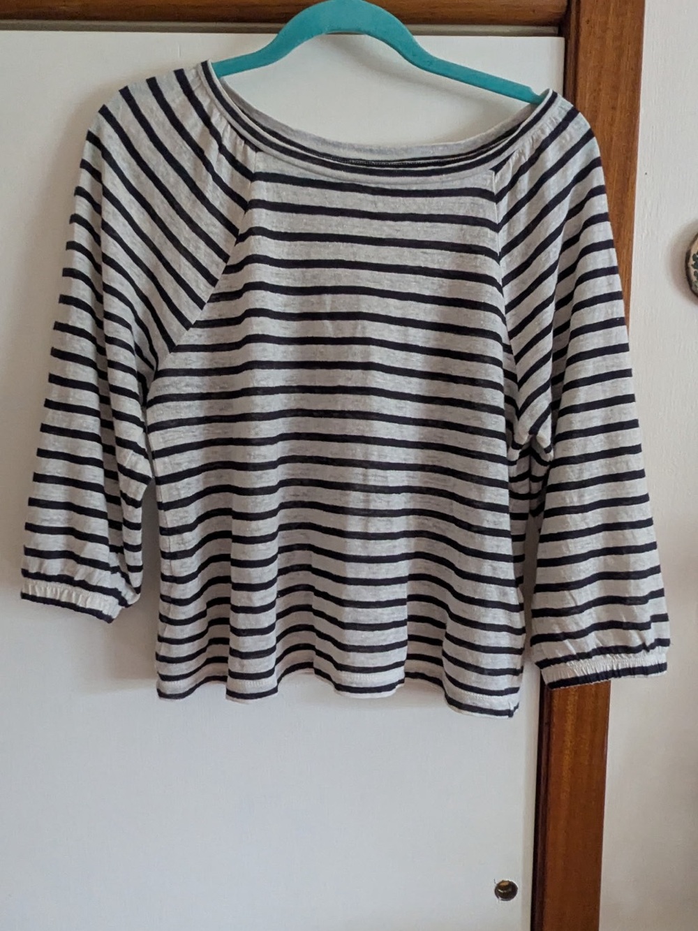 100% linen stripes shirt